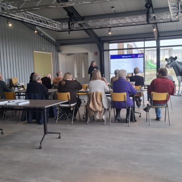 Cursus van Museumfederatie Fryslan in de 'Kas'