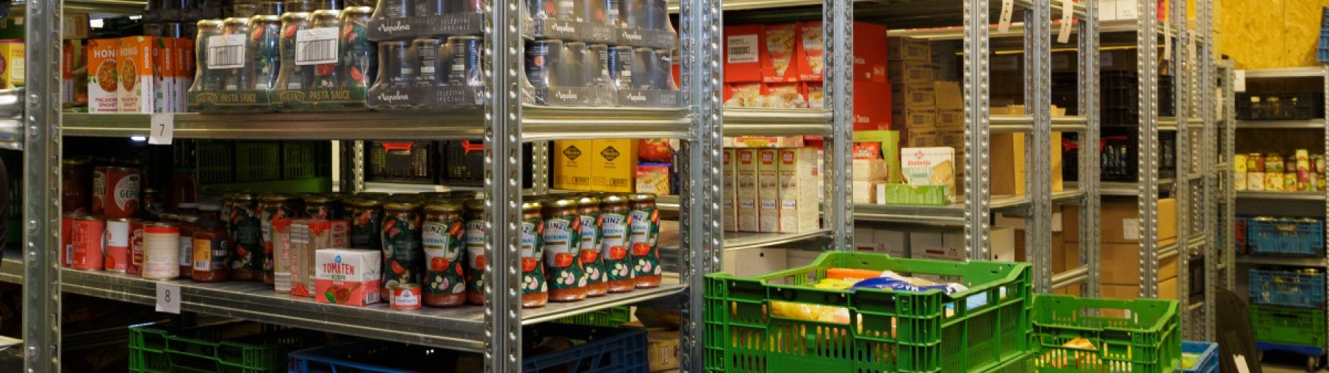 Magazijn van Voedselbank Leeuwarden