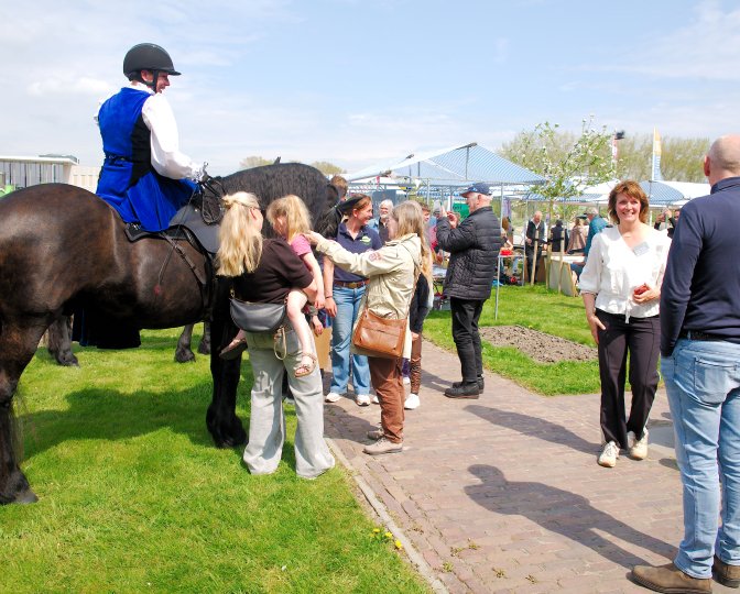 Amazone op de open dag op 2 mei 2026, foto door Sytze Herder